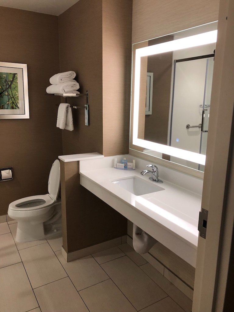 Fairfield Inn & Suites by Marriott Atlanta Fairburn-浴室