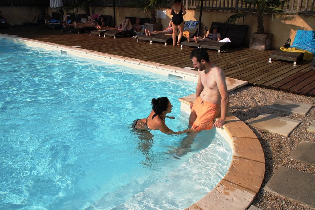 Hotel Le Clos Roussillon-浴室