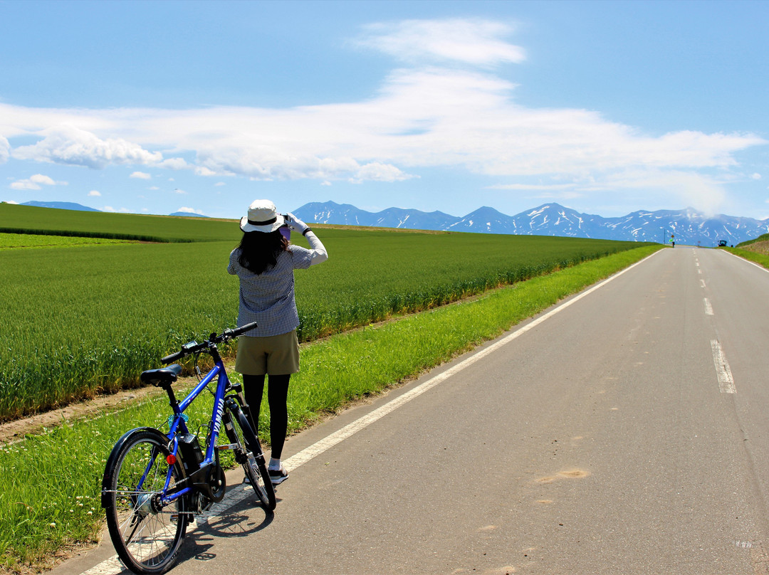 Bieiguide Cycling Tour Snowshoe Tour-美瑛町必去景点