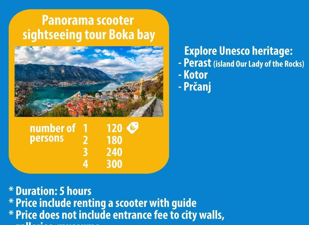 Rent a scooter Herceg Novi-赫尔采格诺维必去景点