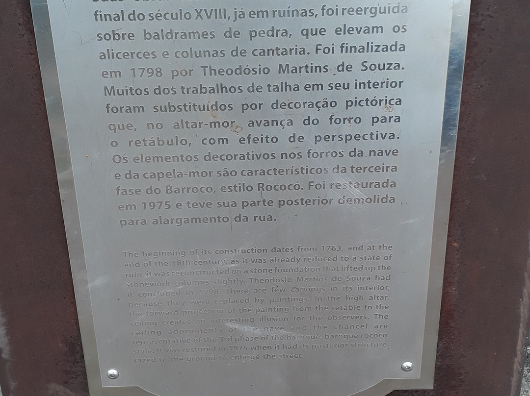 Igreja de Nossa Senhora do Rosário-Catas Altas必去景点