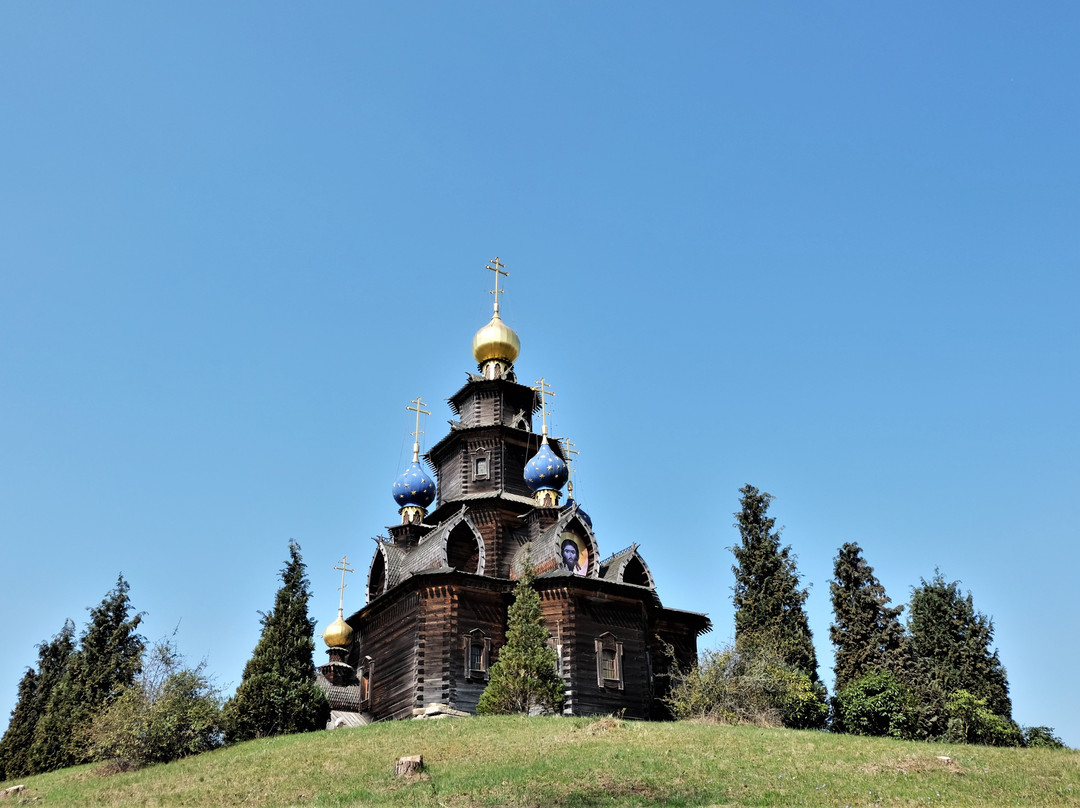 Russisch-orthodoxe Holzkirche des Heiligen Nikolaus景点图片