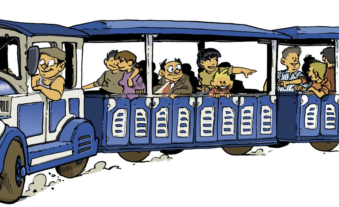 Le petit train touristique d'Evian les Bains景点图片