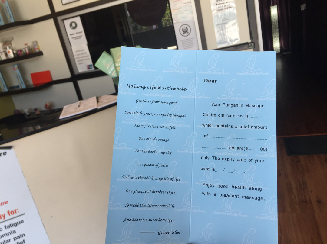 Gungahlin Massage Centre-冈嘎林必去景点