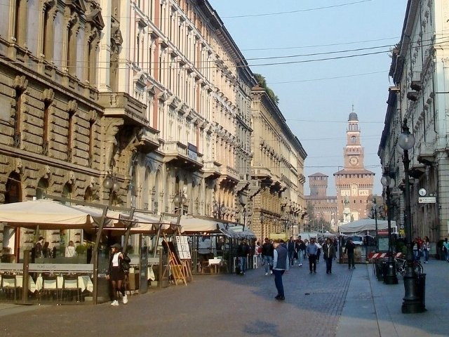 Via Dante-米兰必去景点