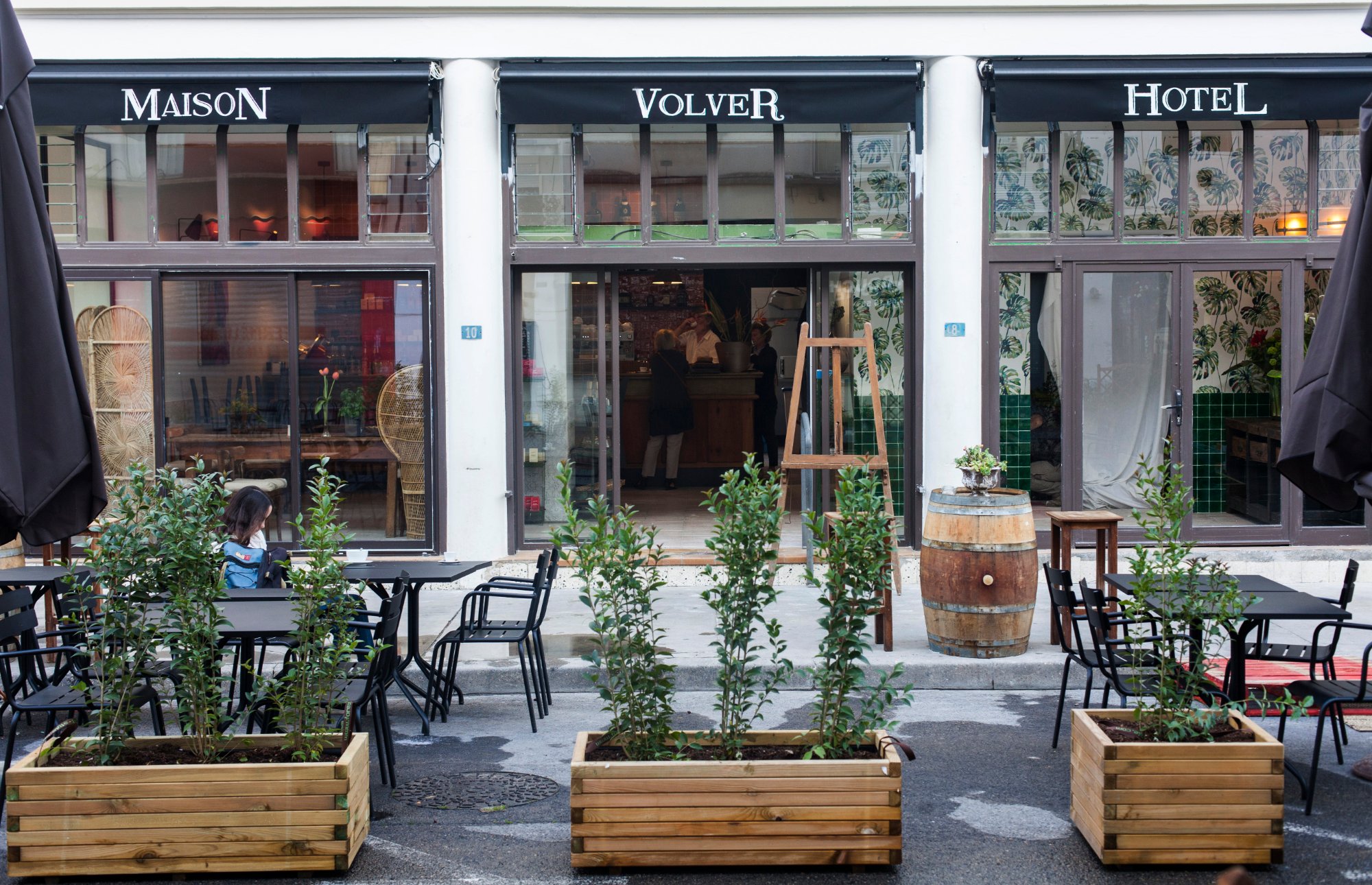 Hôtel Maison Volver-浴室