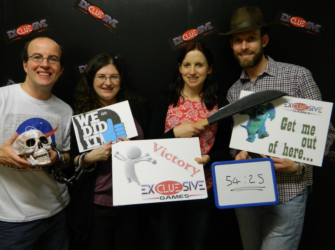 ExCLUEsive Games Escape Rooms-纽伯里必去景点