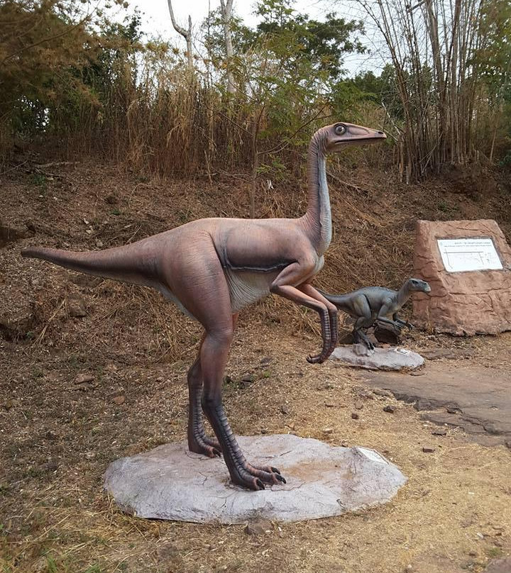Dinosaur Footprints Park at Tha Uthen景点图片