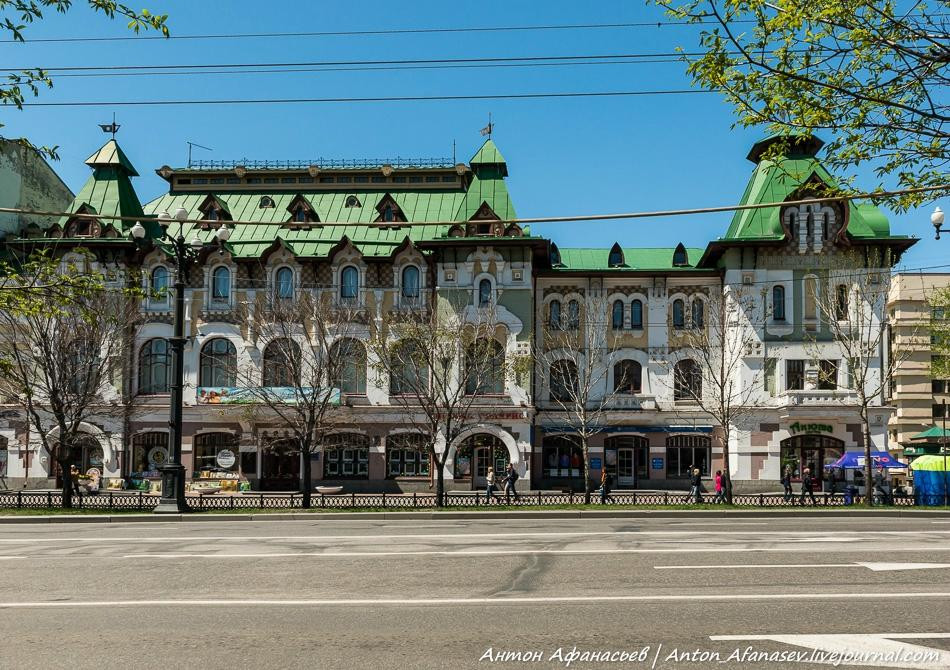 哈巴罗夫斯克旅游景点-Muravev-Amyrskiy Street