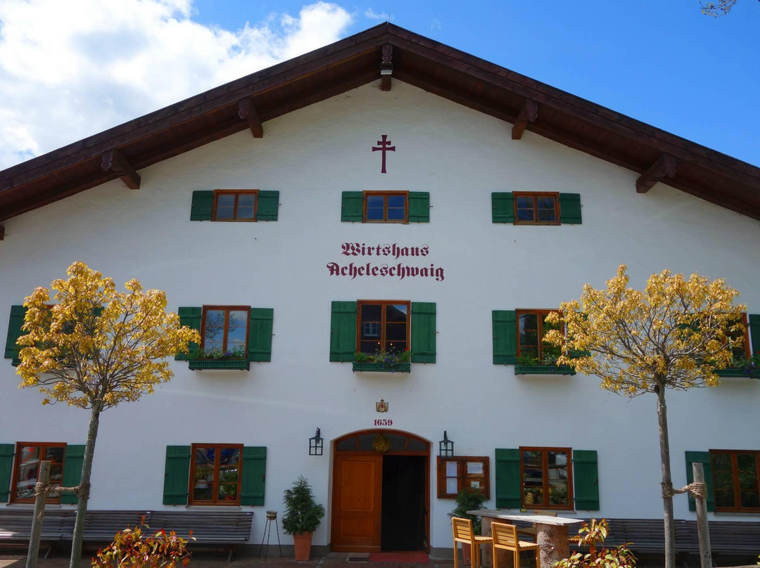 Bad Bayersoien餐馆和美食-Wirtshaus Acheleschwaig