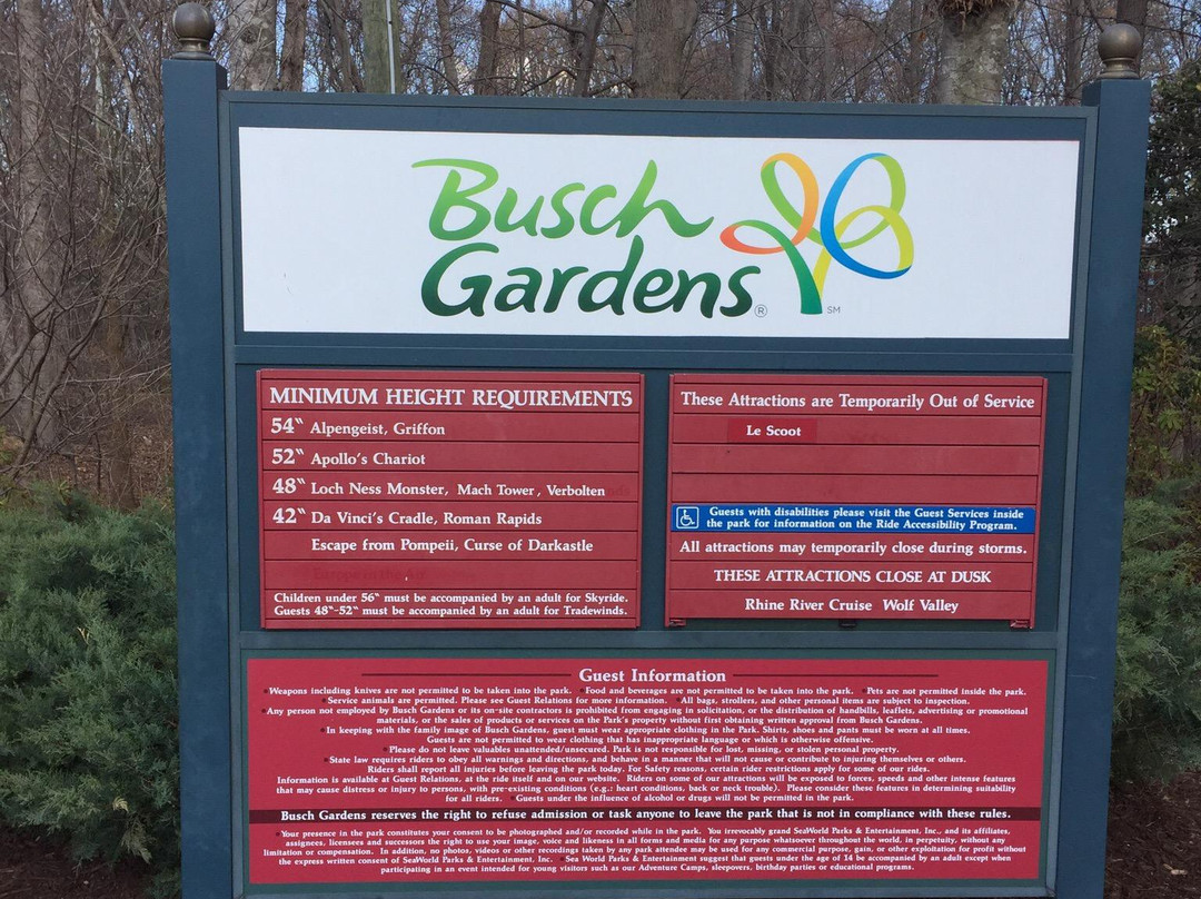 布什花园-威廉斯堡必去景点