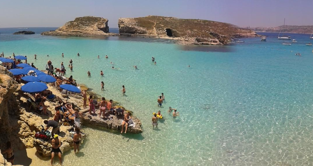 Blue Lagoon-Comino必去景点