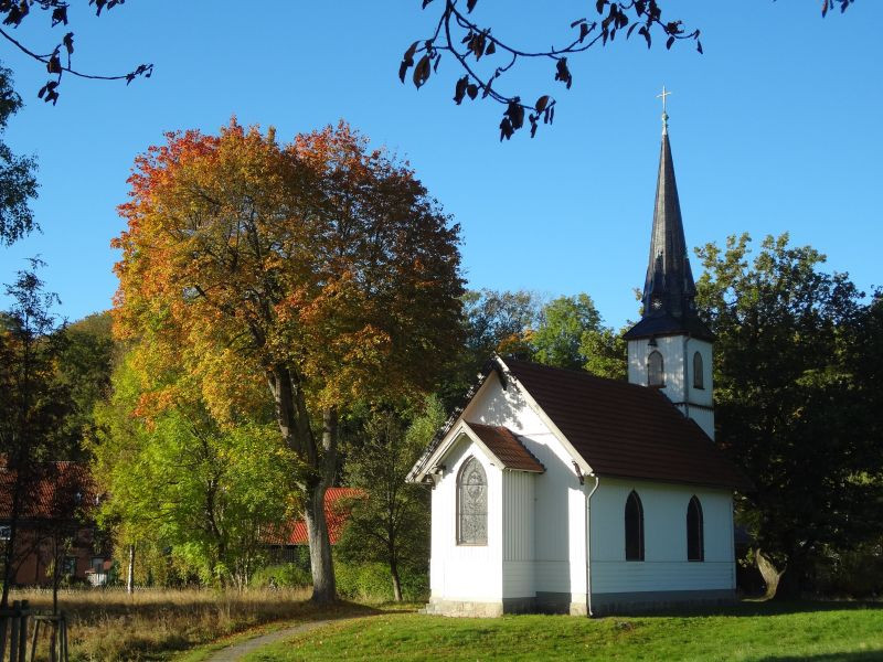 Kleinste Holzkirche Deutschlands景点图片