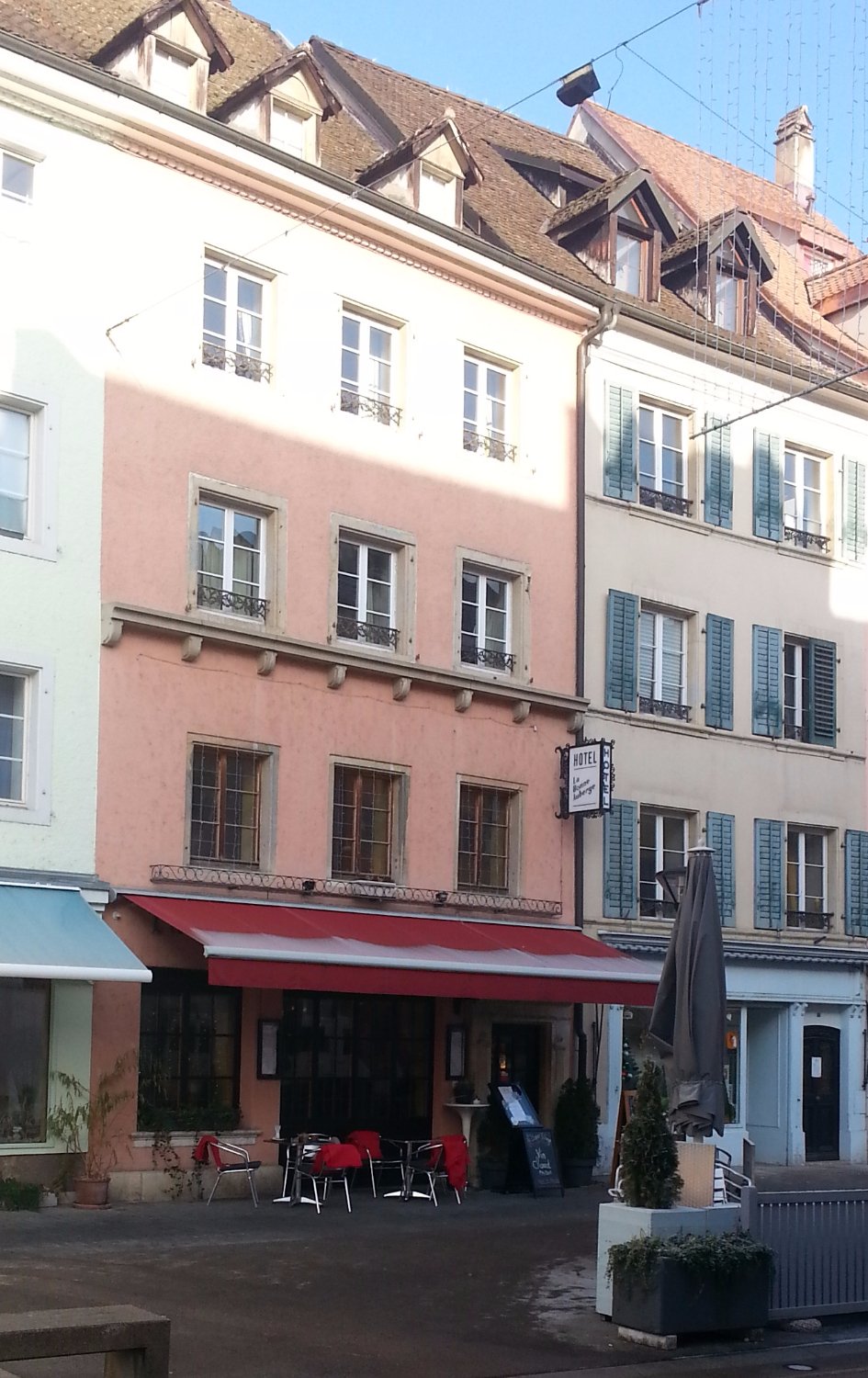 Hôtel de la Bonne Auberge-浴室