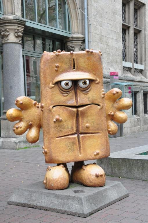 Skultur "Bernd das Brot"-爱尔福特必去景点