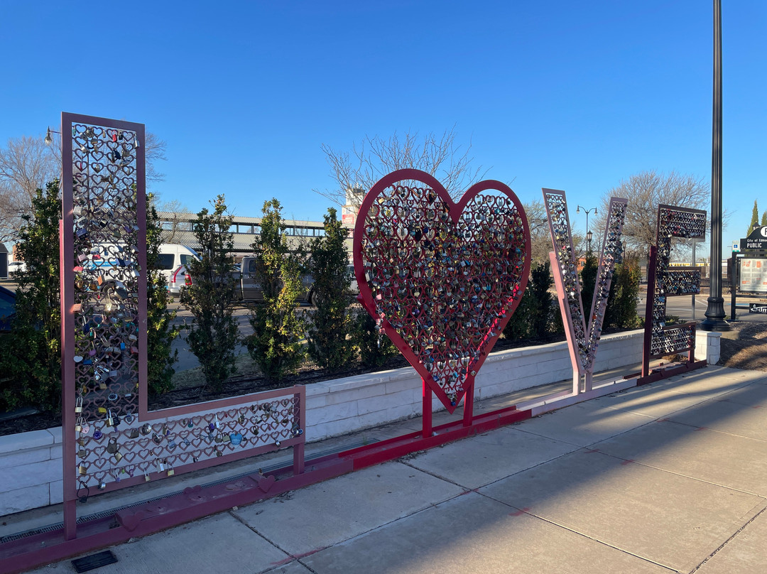 Key to My Heart Love Locks Art Work