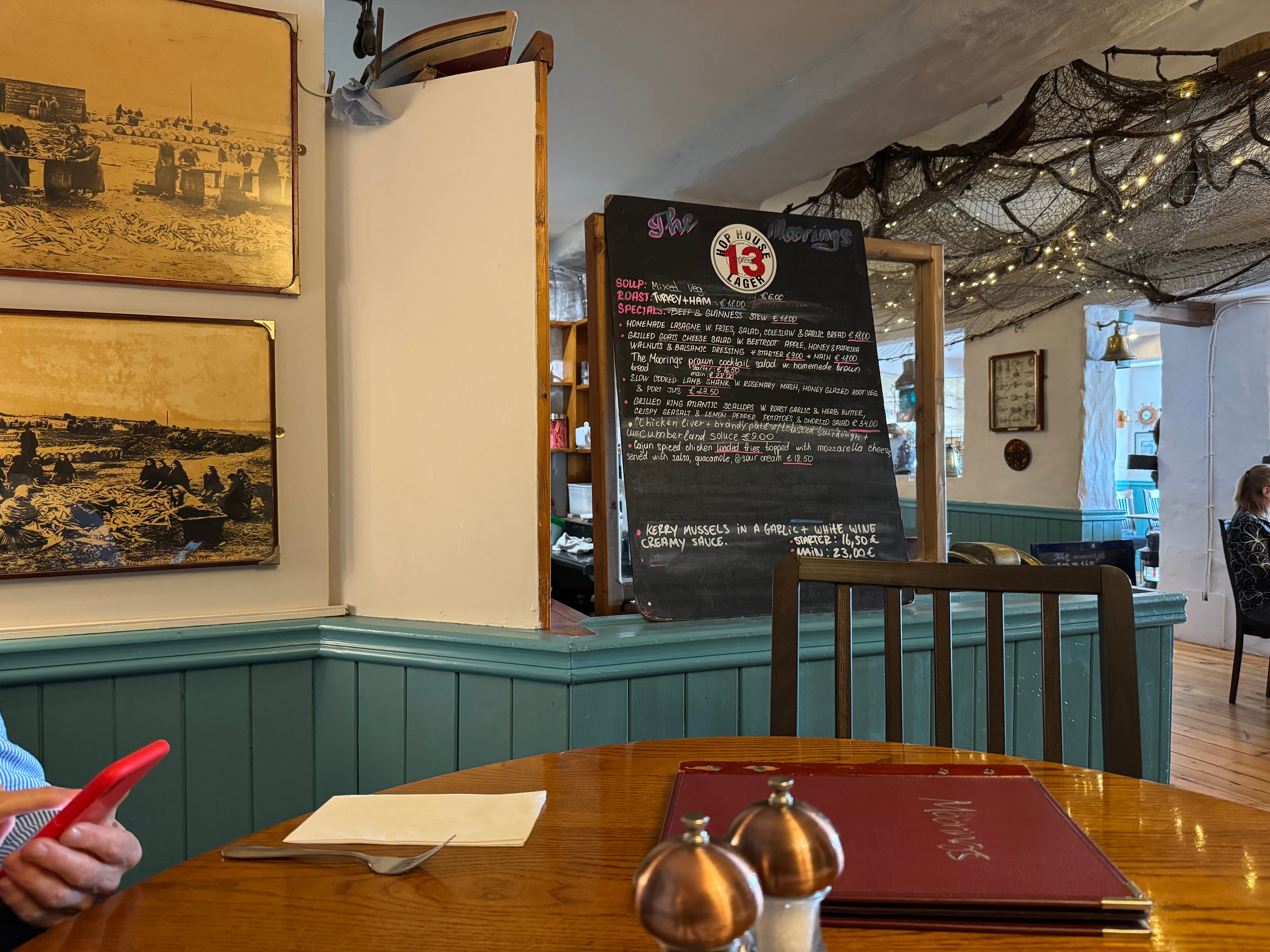 The Moorings Portmagee-餐饮