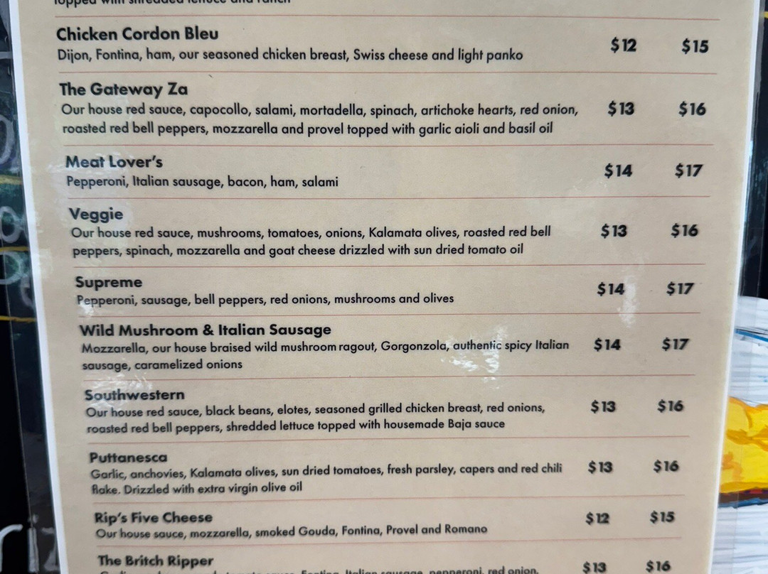 Rip's Brick Oven Pizzeria