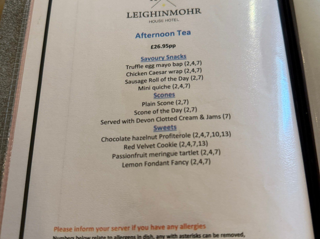 Leighinmohr House Hotel主图