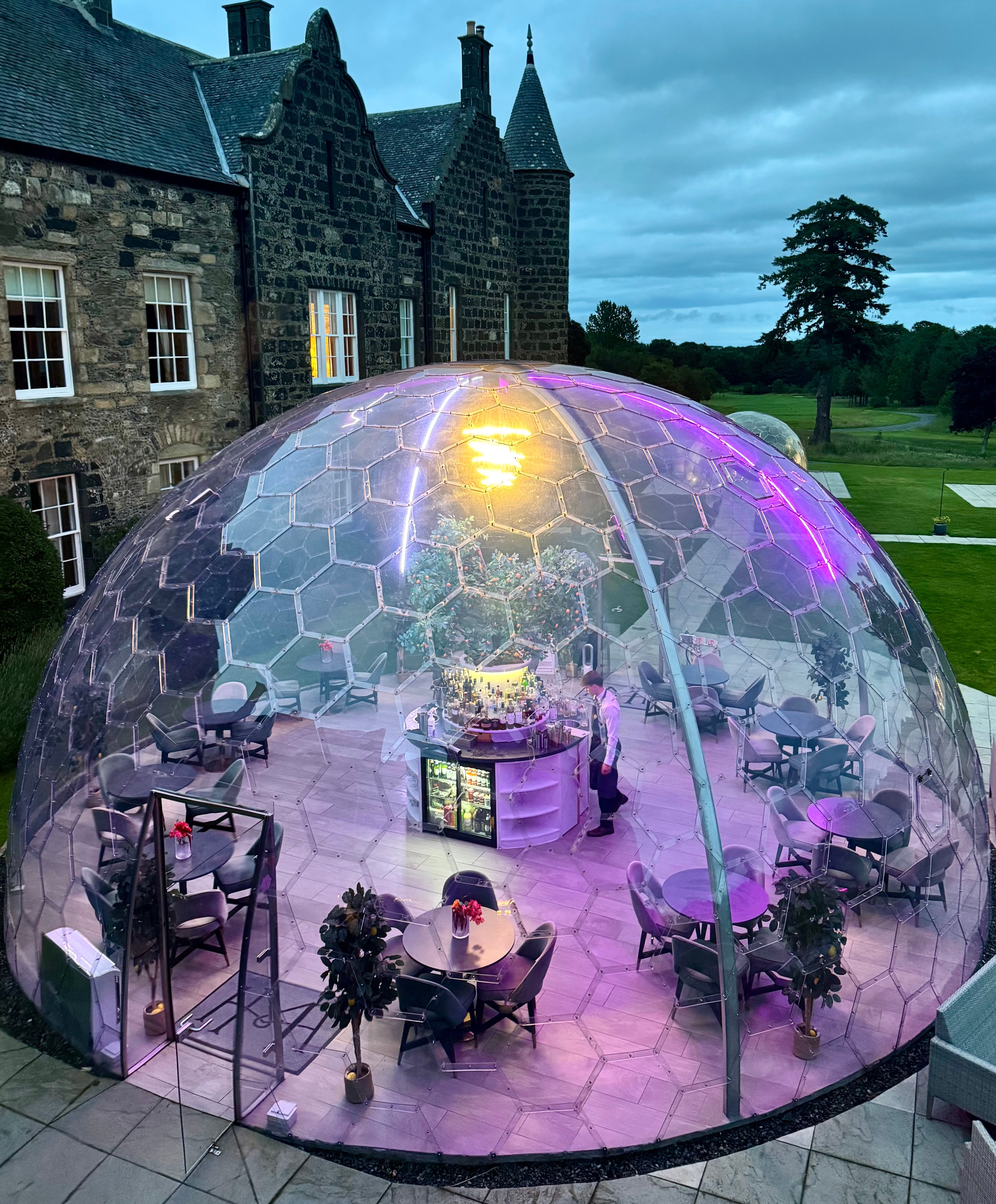 Meldrum House Country Hotel & Golf Course-浴室