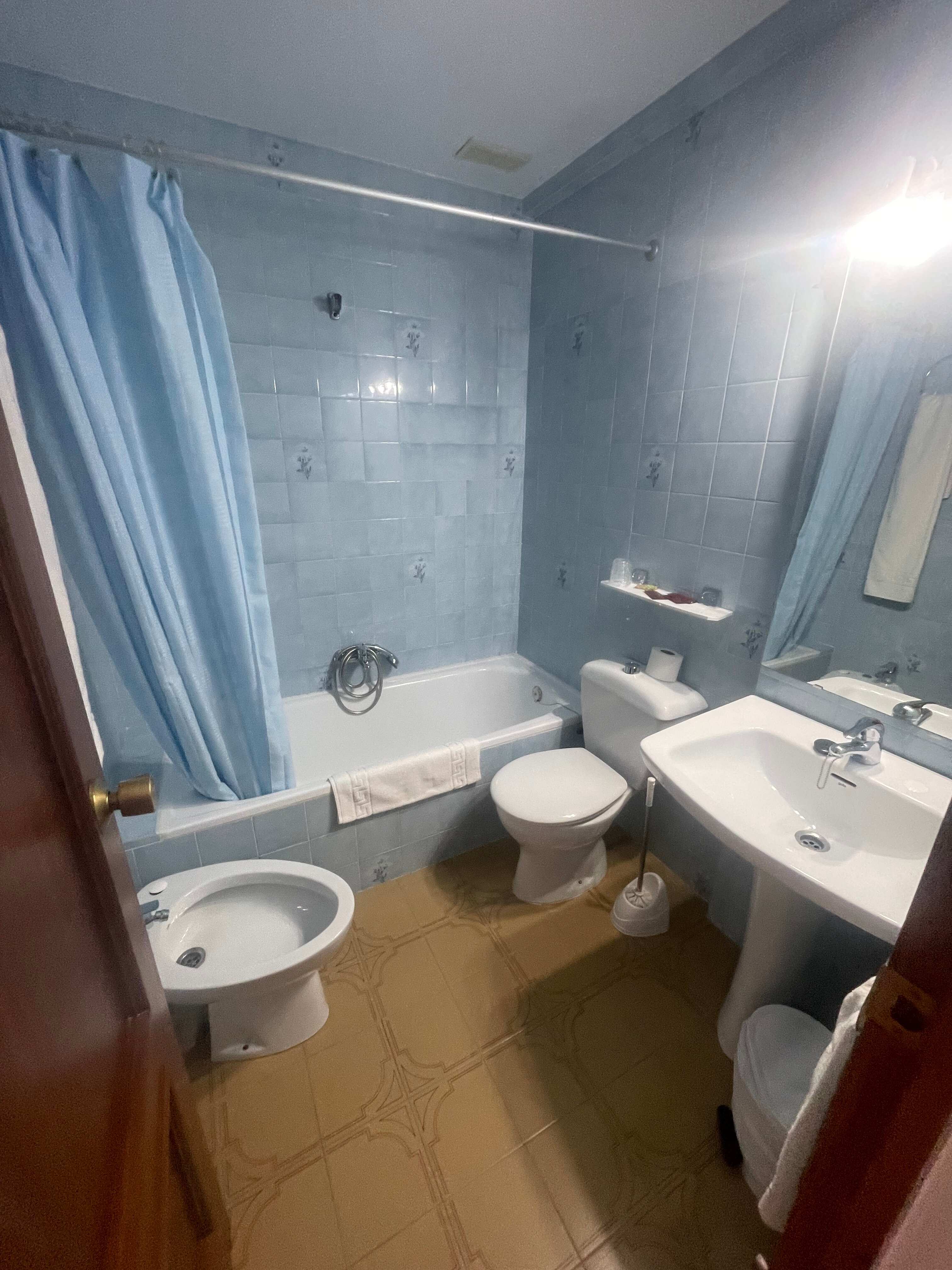 Hostal La Noria-浴室