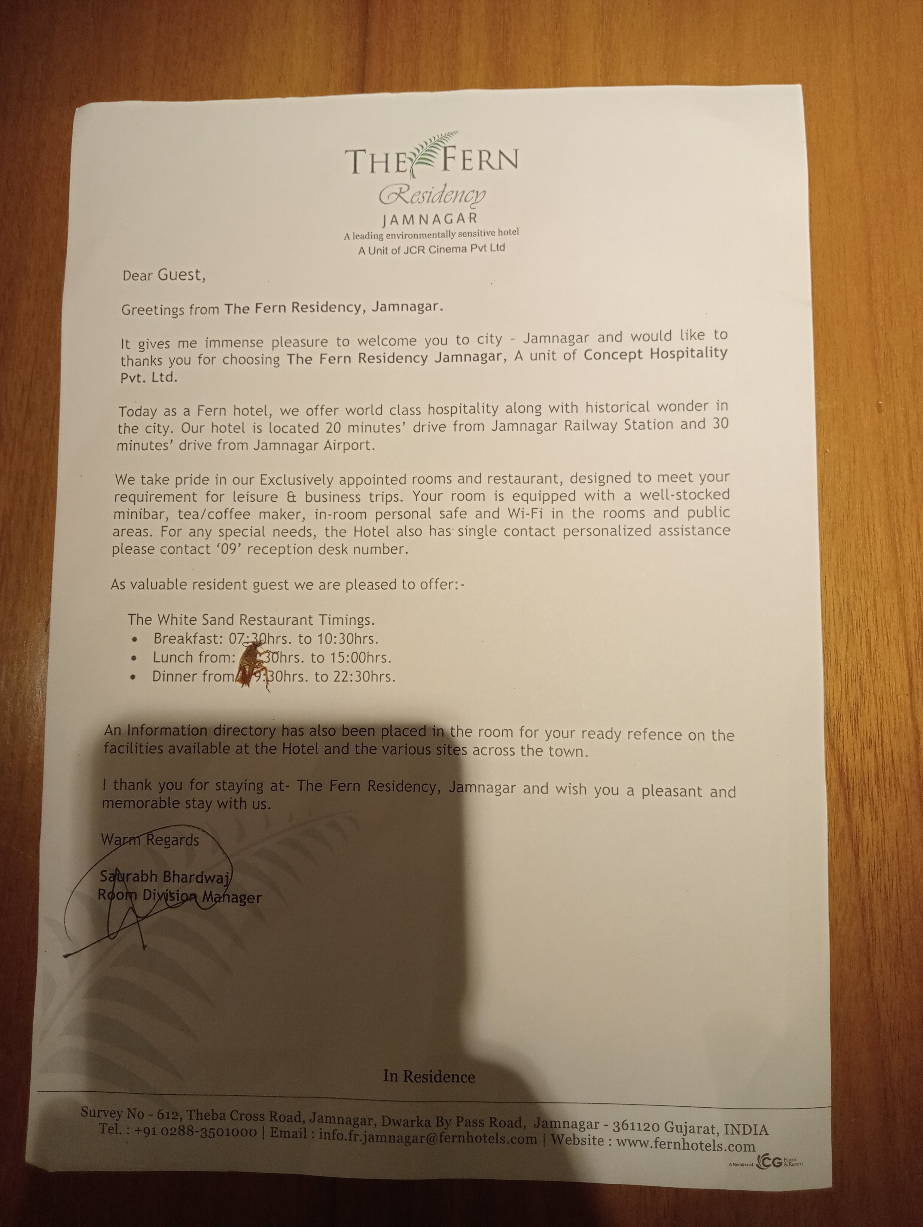 贾姆讷格尔的The Fern Residency，万豪系列-客卧