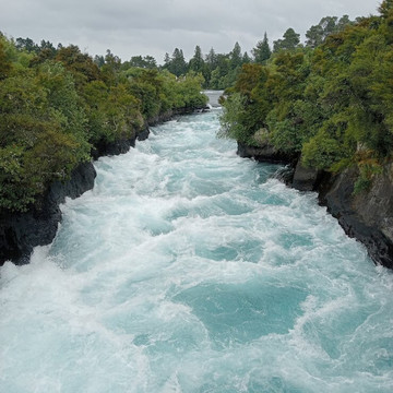 Huka Falls-希努埃拉必去景点