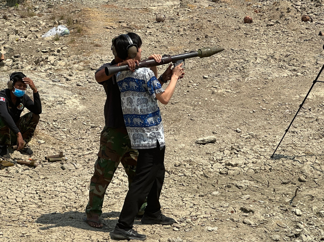 Cambodia Shooting Ranges Extreme Outdoor-金边必去景点