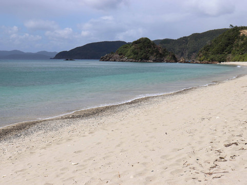 Yadoribama Beach-濑户内町必去景点