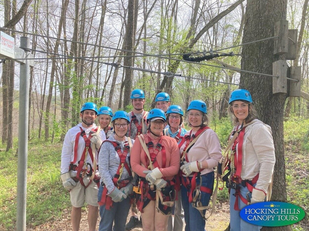 Hocking Hills Canopy Tours-Rockbridge必去景点