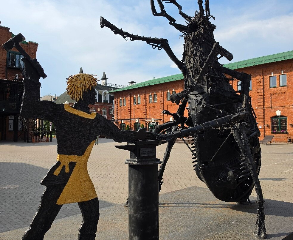 Sculpture Levsha Podkovyvayet Blokhu-图拉必去景点