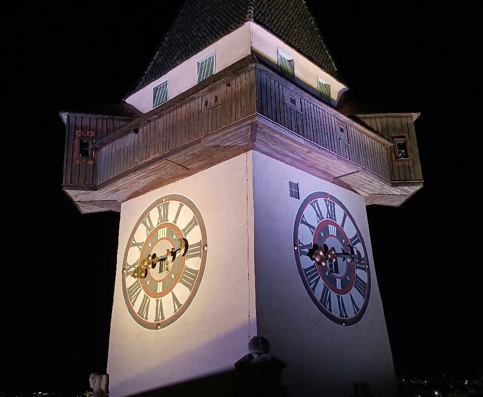 Uhrturm-格拉茨城必去景点
