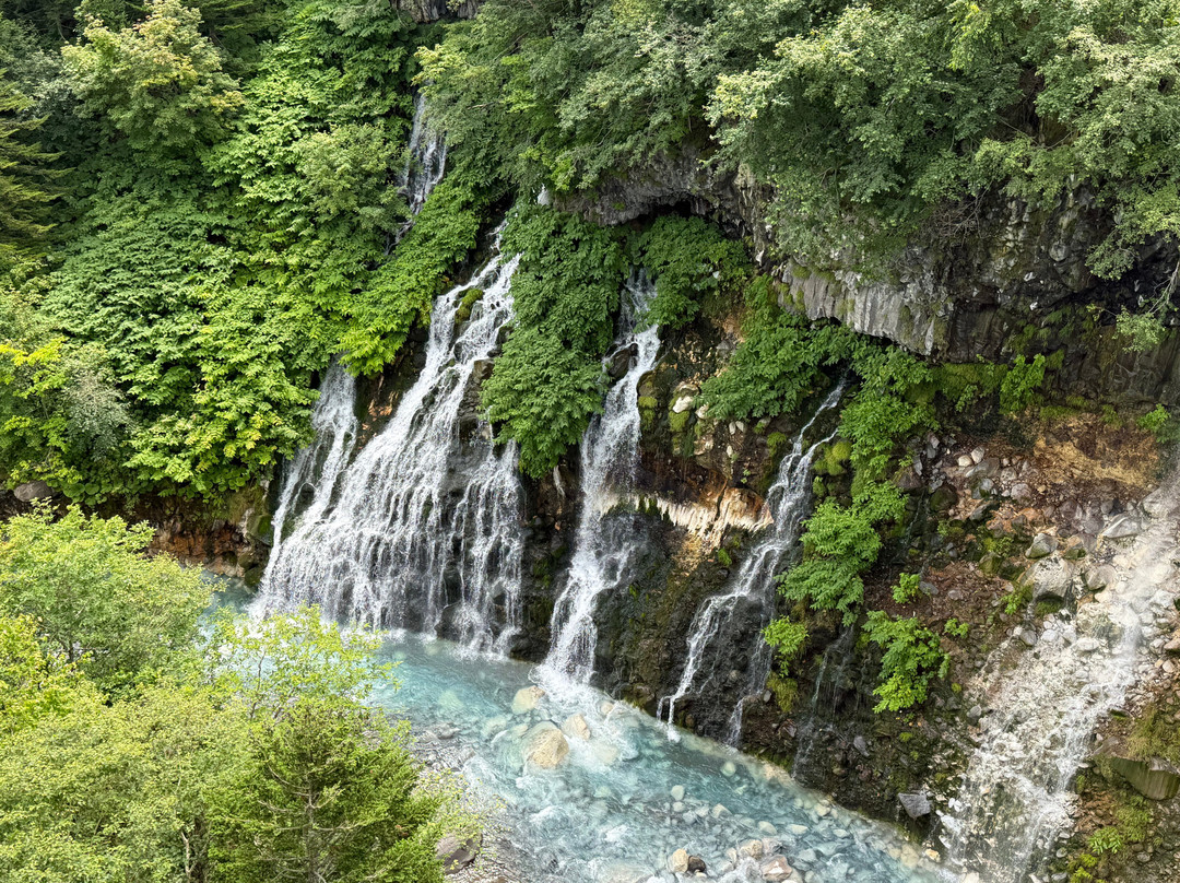 白髭瀑布-美瑛町必去景点