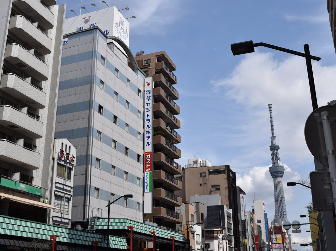 Asakusa酒店住宿-浅草中央酒店