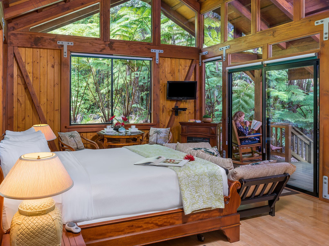 火山村庄饭店主图