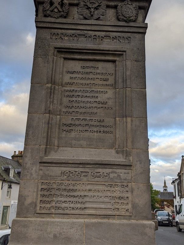Auchtermuchty War Memorial-Auchtermuchty必去景点