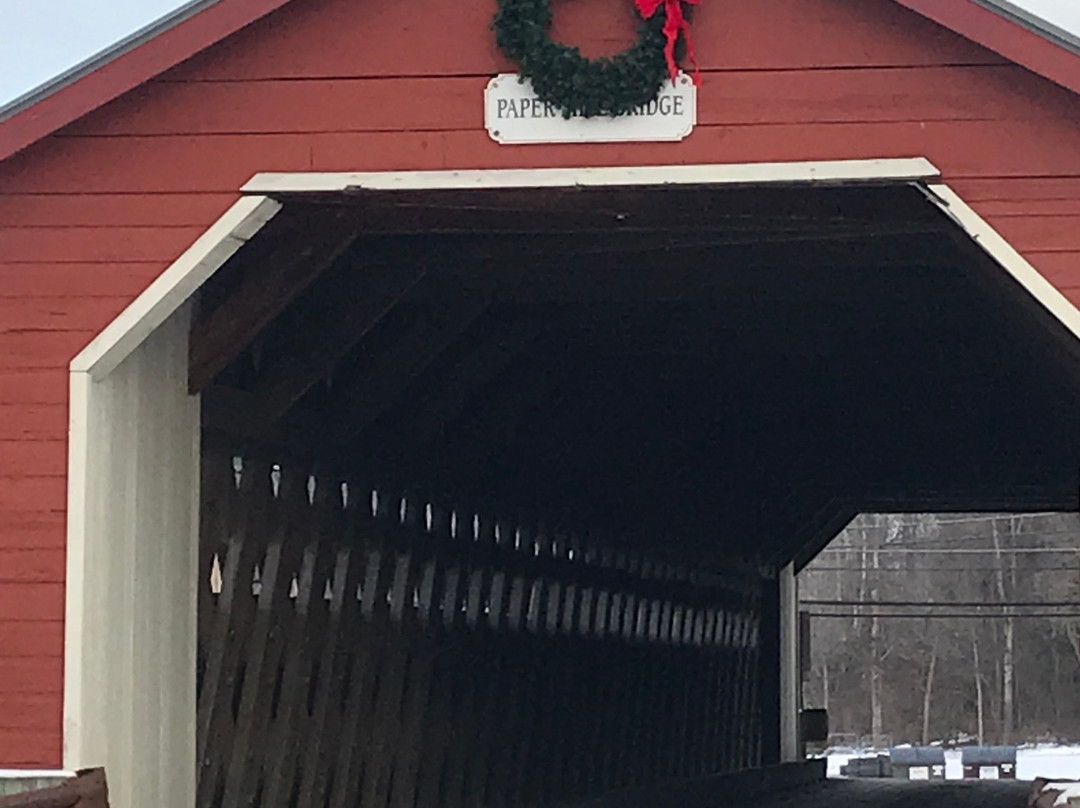 Papermill Village Bridge-North Bennington必去景点