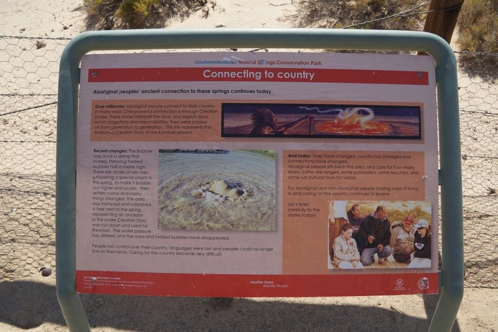 Wabma Kadarbu Mound Spring Conservation Park景点图片