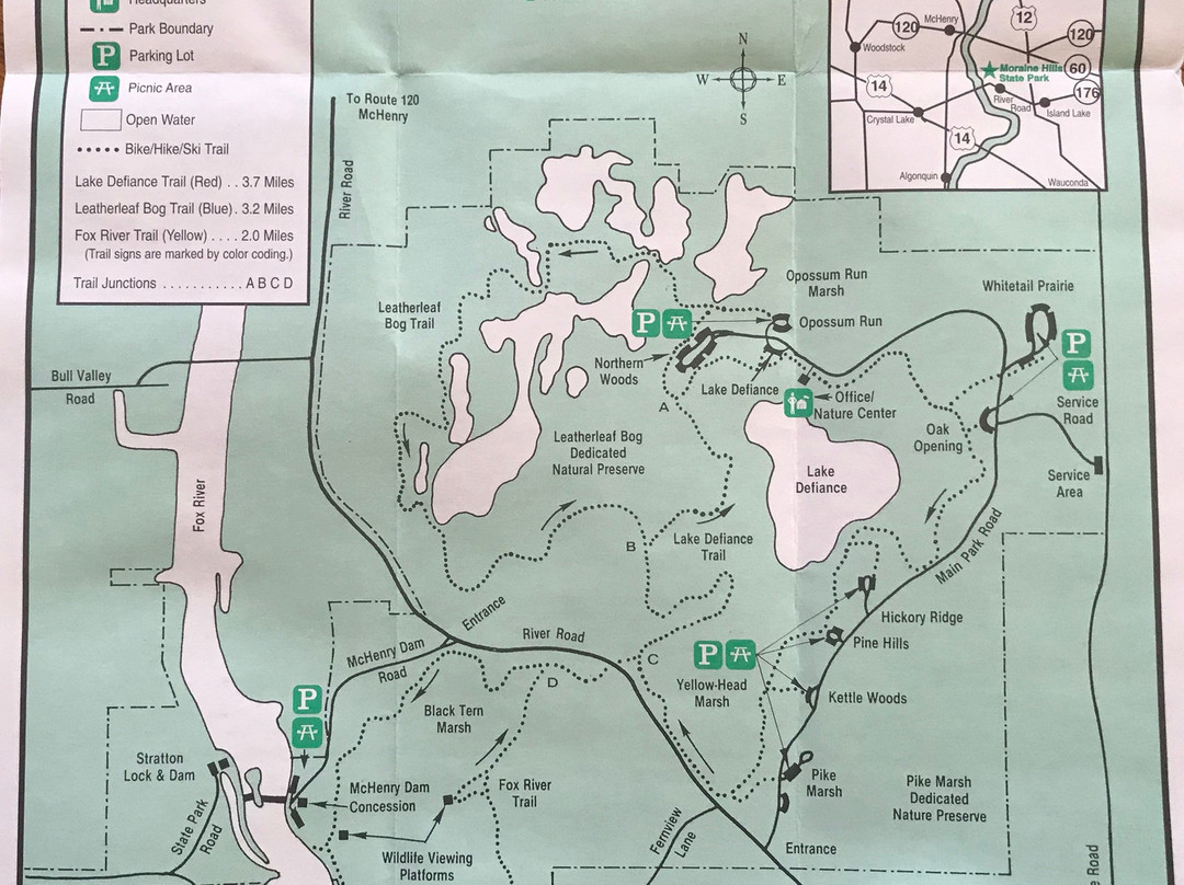 Moraine Hills State Park-McHenry必去景点