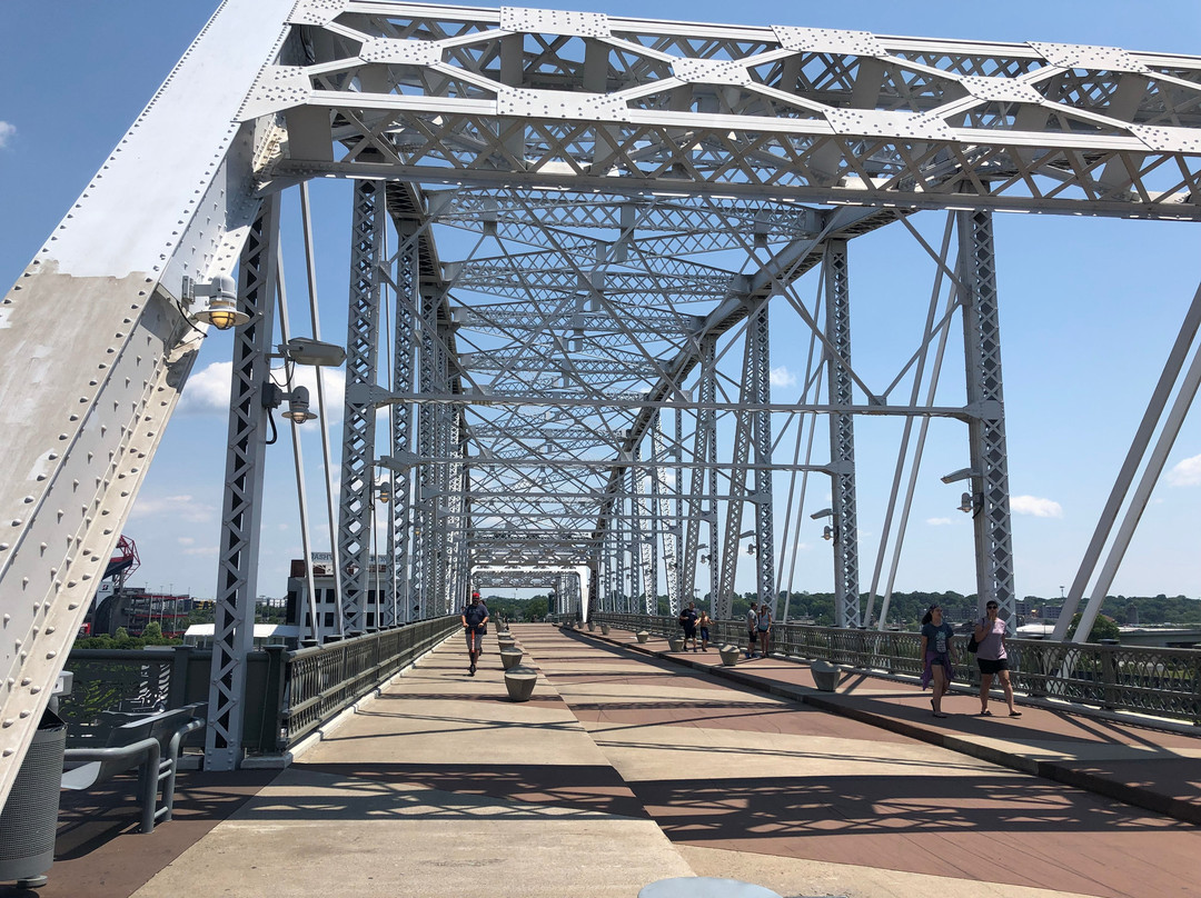 Cumberland River Pedestrian Bridge景点图片