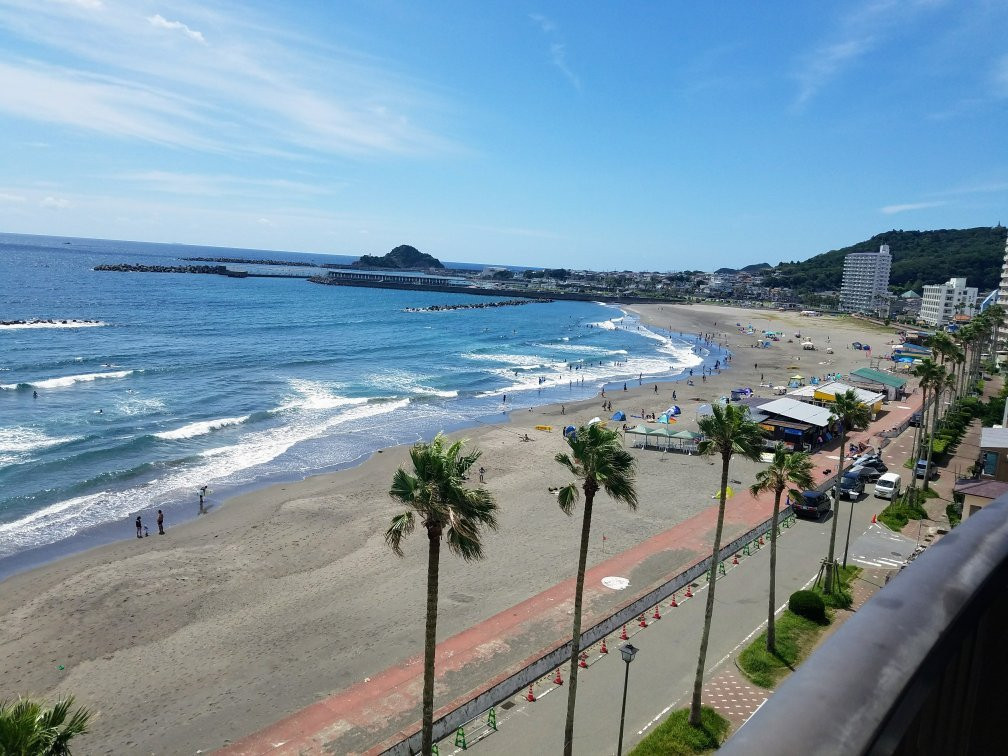 Maebara Beach-鸭川市必去景点