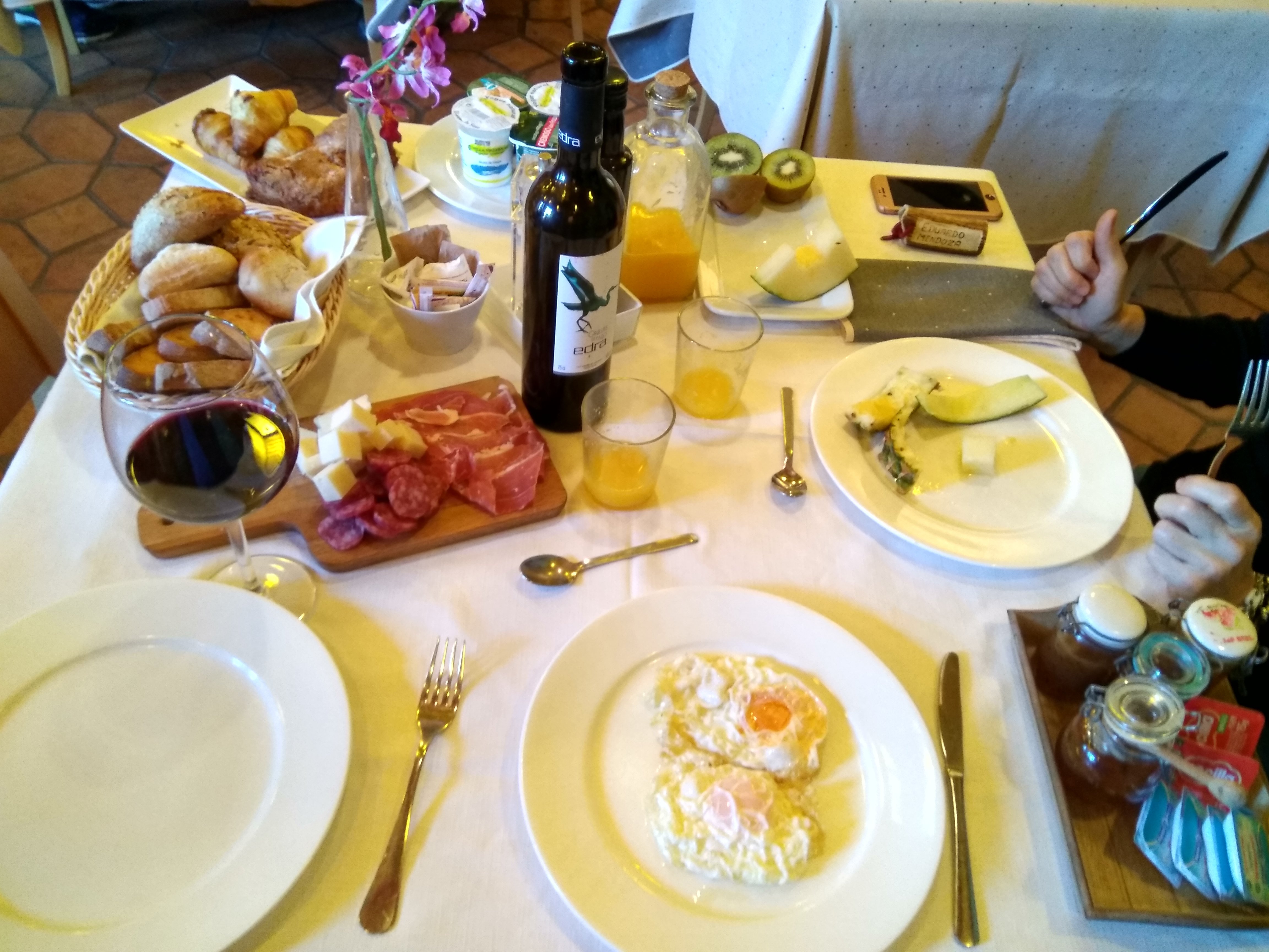 Hotel La Casueña-餐饮