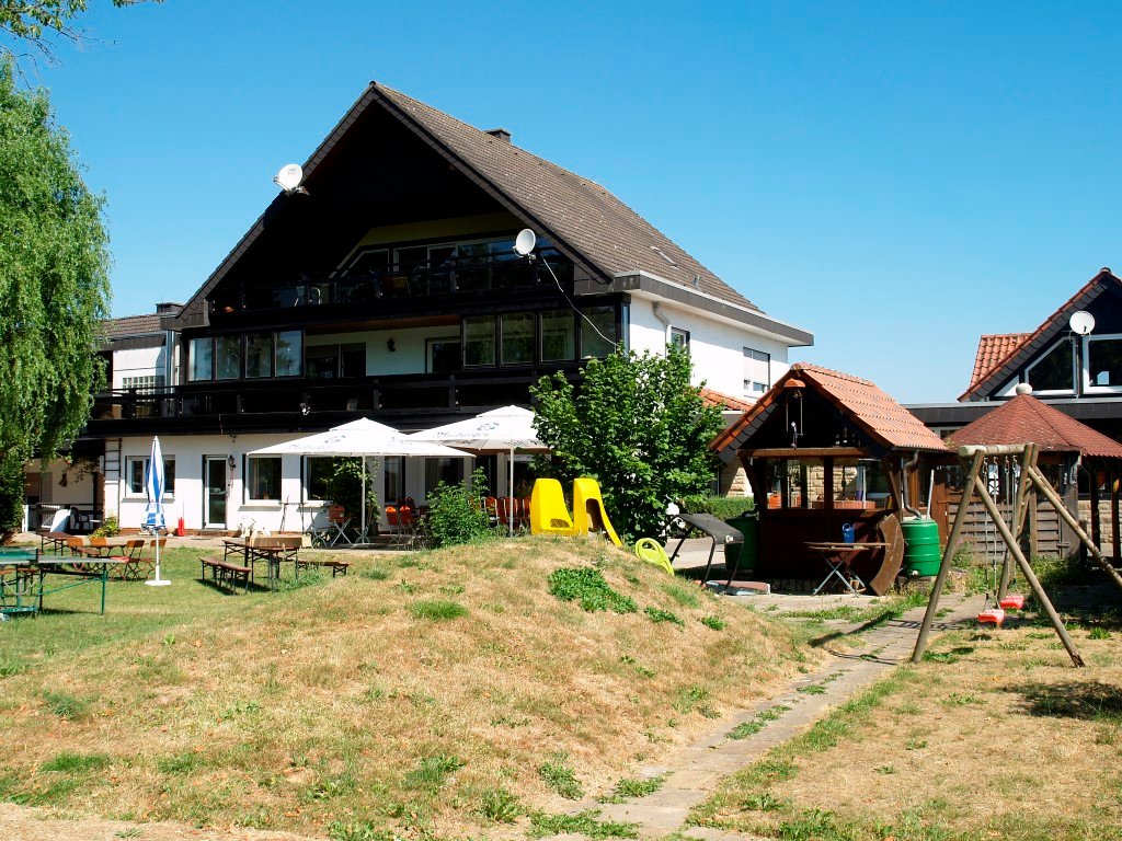 Hotel Pension Hanebeck-浴室