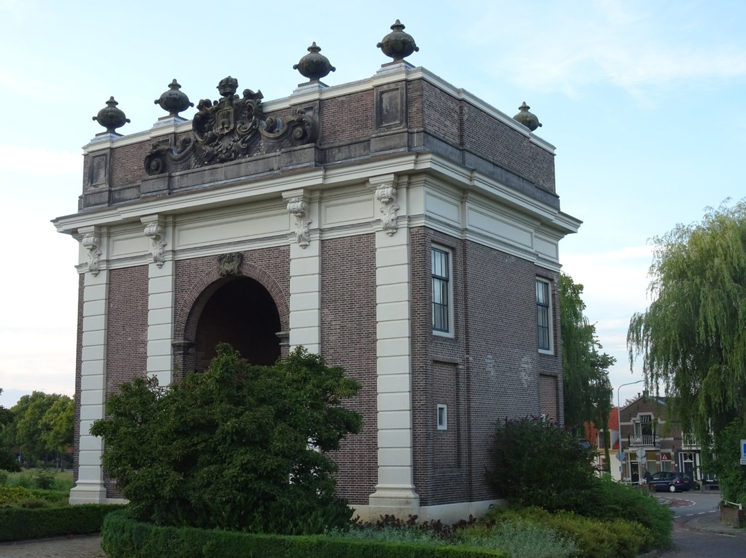 Rijksmonument de Koepoort van Middelburg uit 1735-Middelburg必去景点