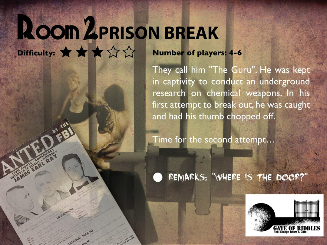 Gate Of Riddles Real Escape Room-亚罗士打必去景点