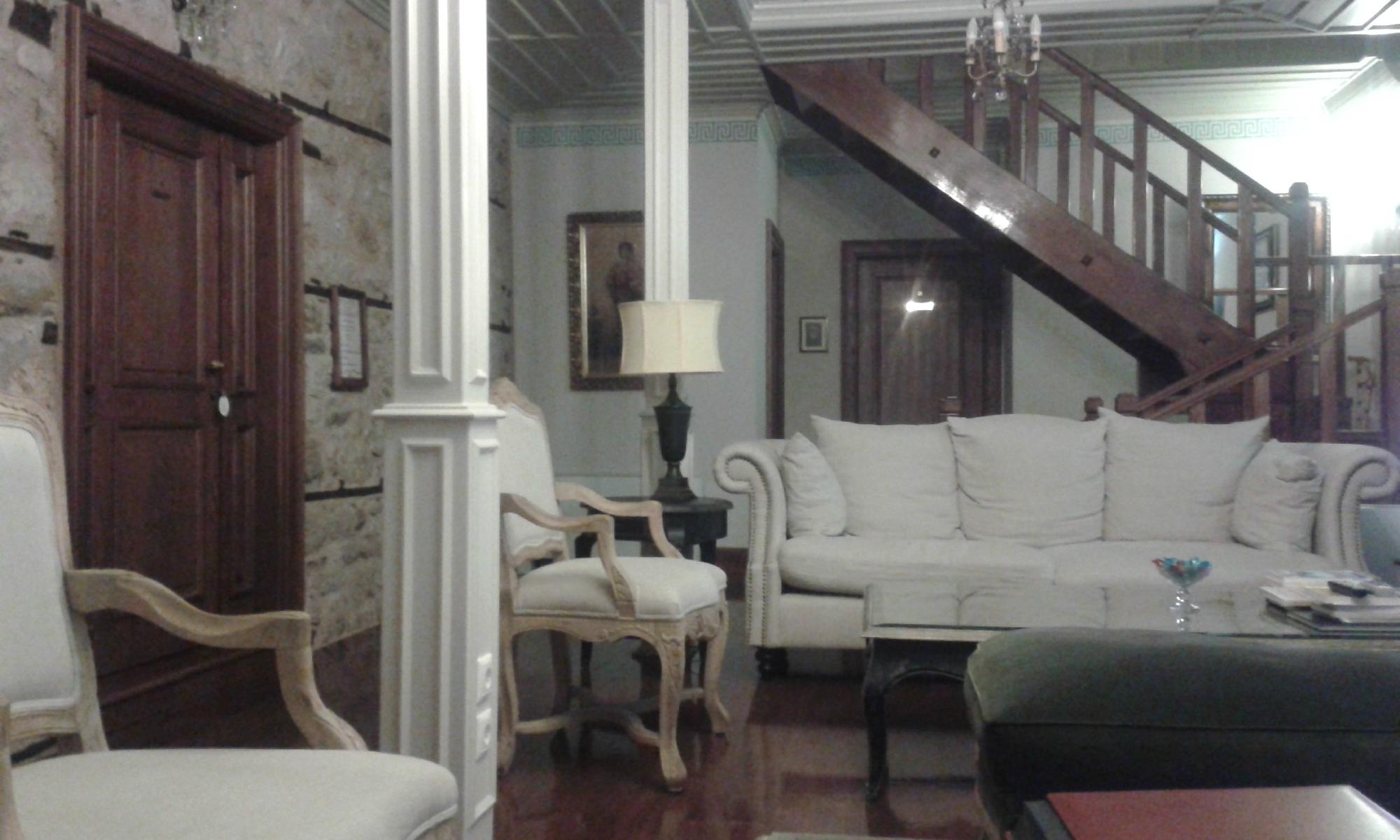 Guest house The Mansion of Hellinopyrgos-浴室