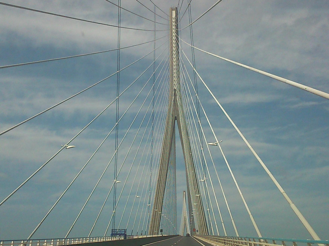 Pont de Normandie-翁弗勒尔必去景点