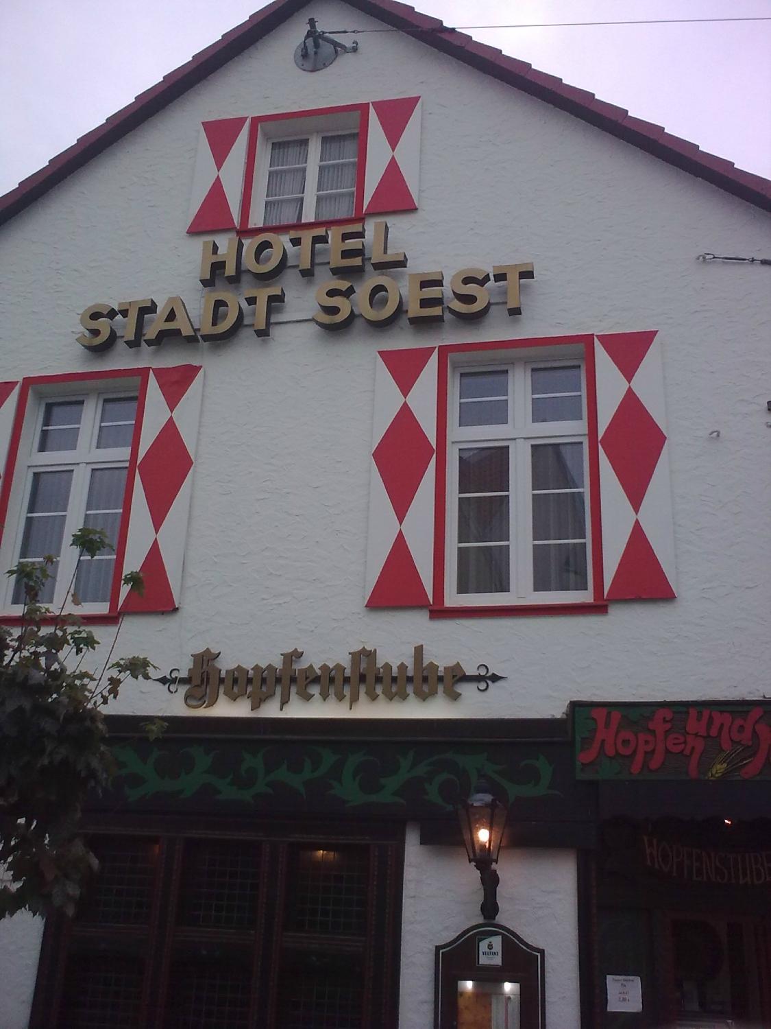 Hotel Stadt Soest-浴室