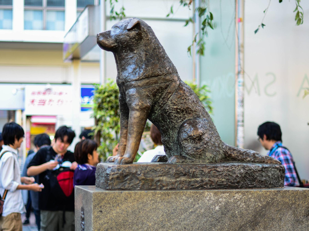 忠犬八公像-涩谷区必去景点
