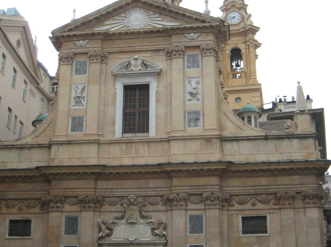 Chiesa del Gesu e dei Santi Ambrogio e Andrea-热那亚必去景点